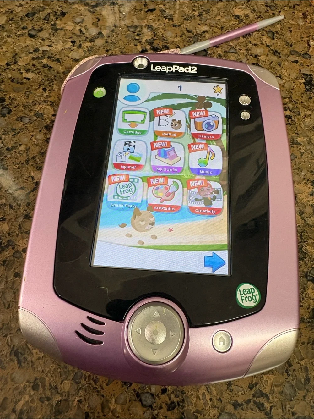 LeapFrog LeapPad2 Kids Learning Tablet - Pink